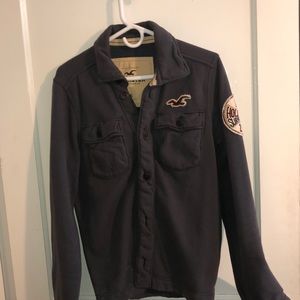 Hollister Button Sweatshirt